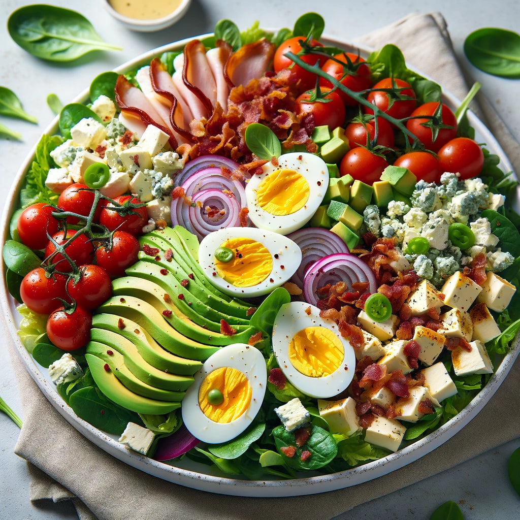 Keto Cobb Salad Recipe