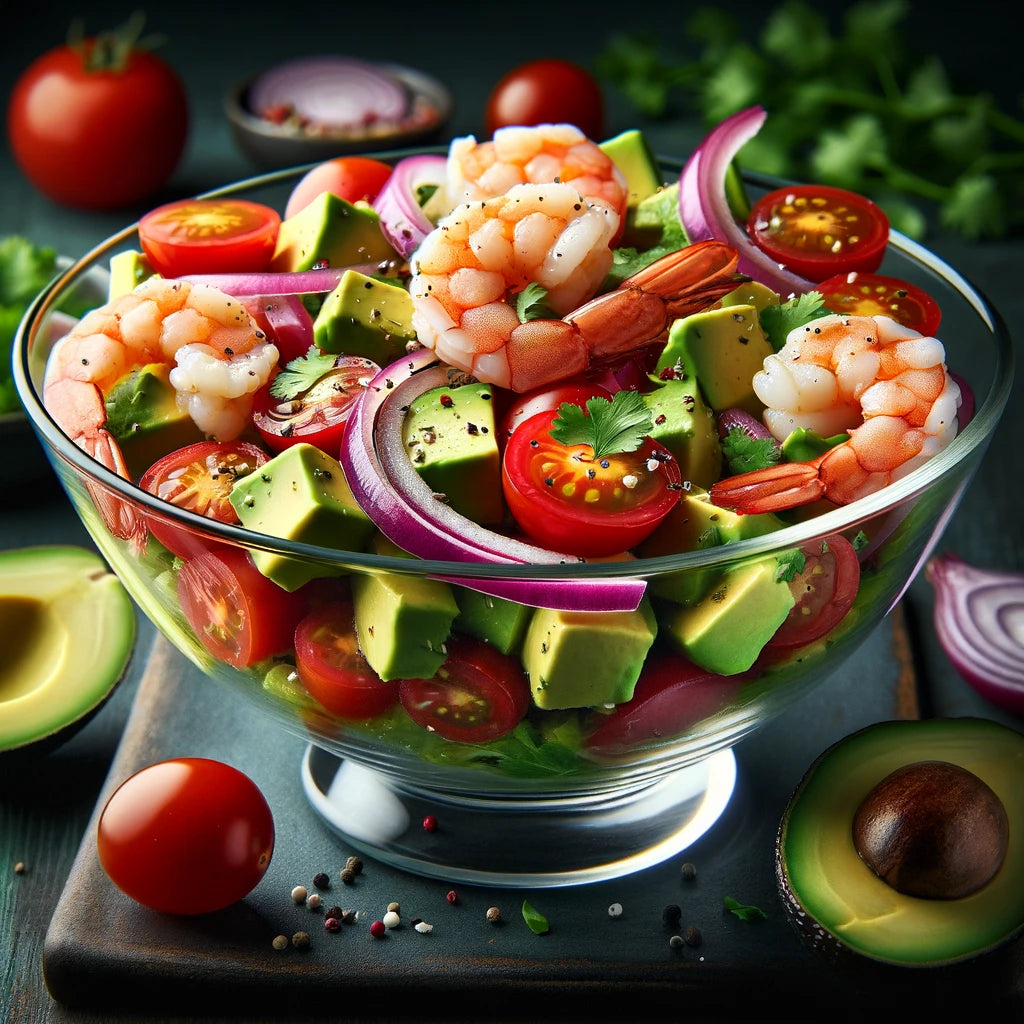 Keto Shrimp Avocado Salad Recipe