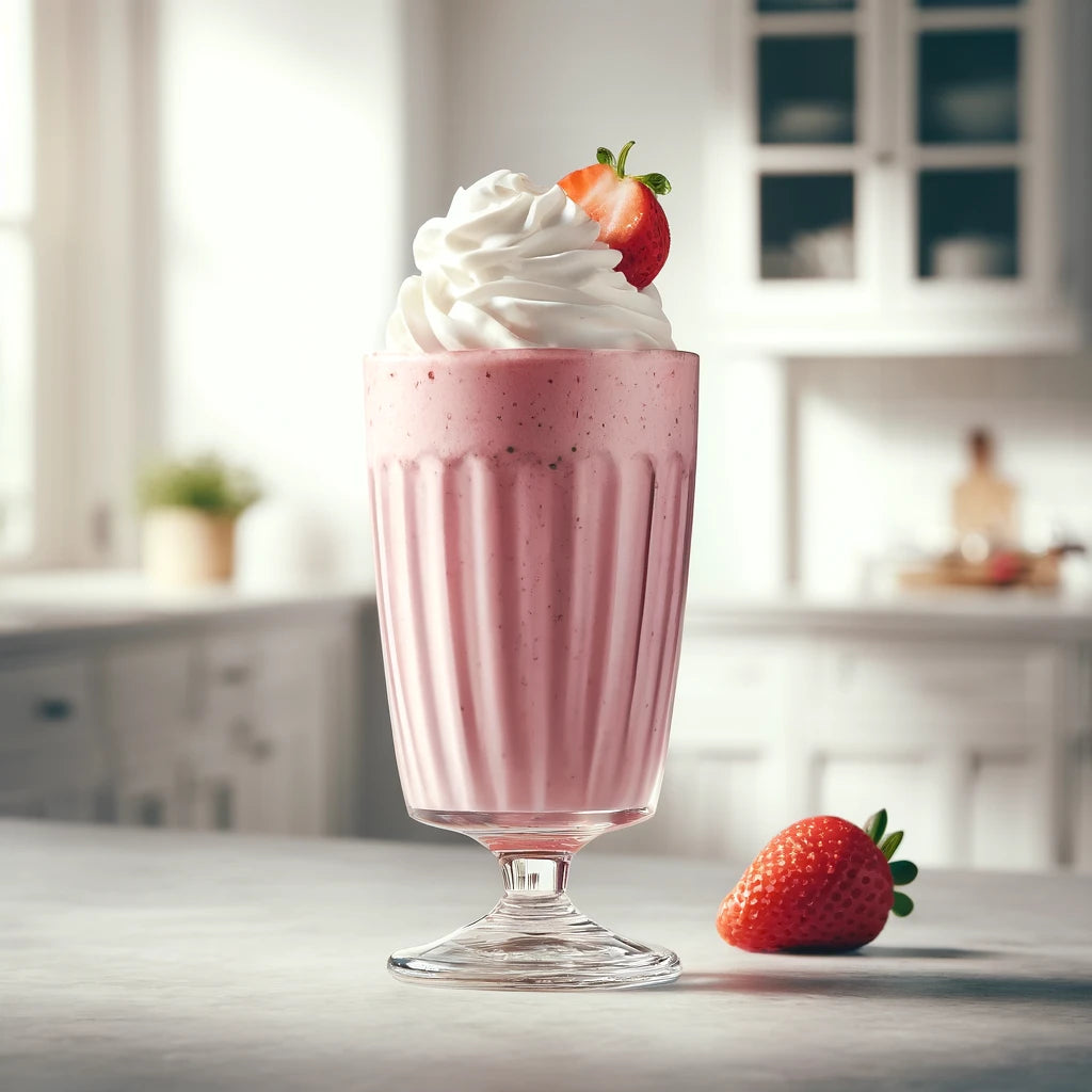 Keto Strawberry Cream Cheese Shake Recipe