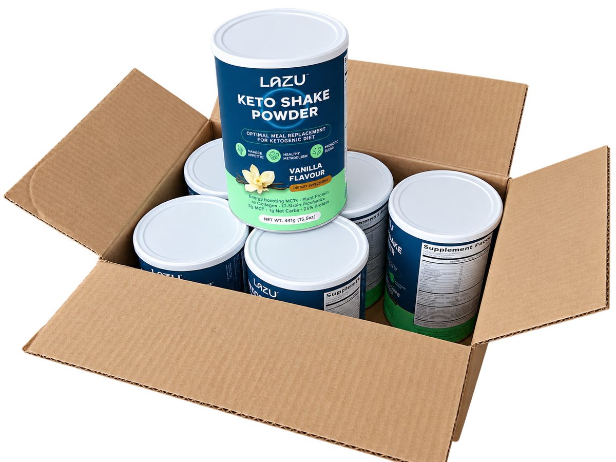 LAZU Keto Shake – 6 Pack Warehouse Special