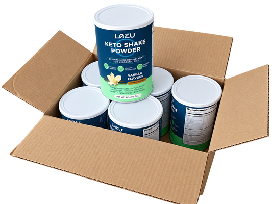 LAZU Keto Shake – 6 Pack Warehouse Special