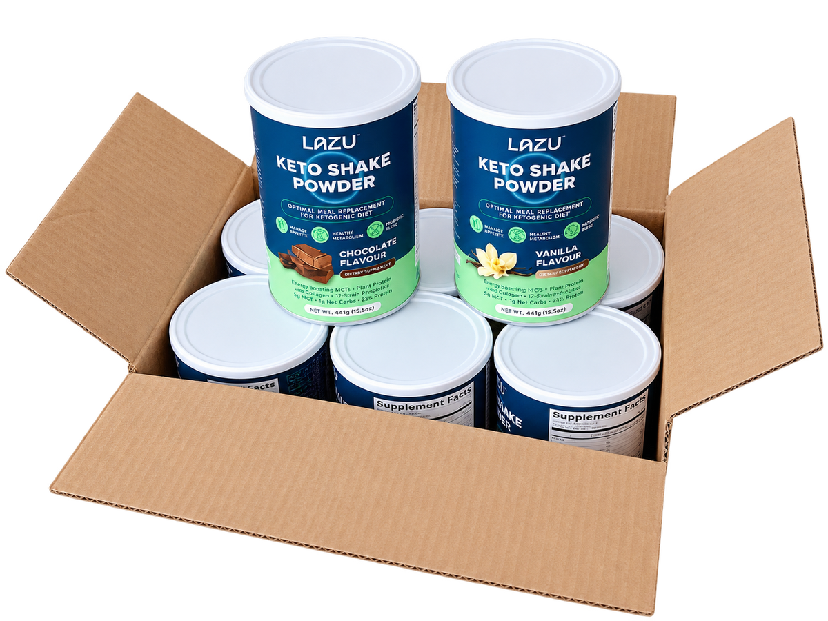 LAZU Keto Shake – 6 Pack Warehouse Special
