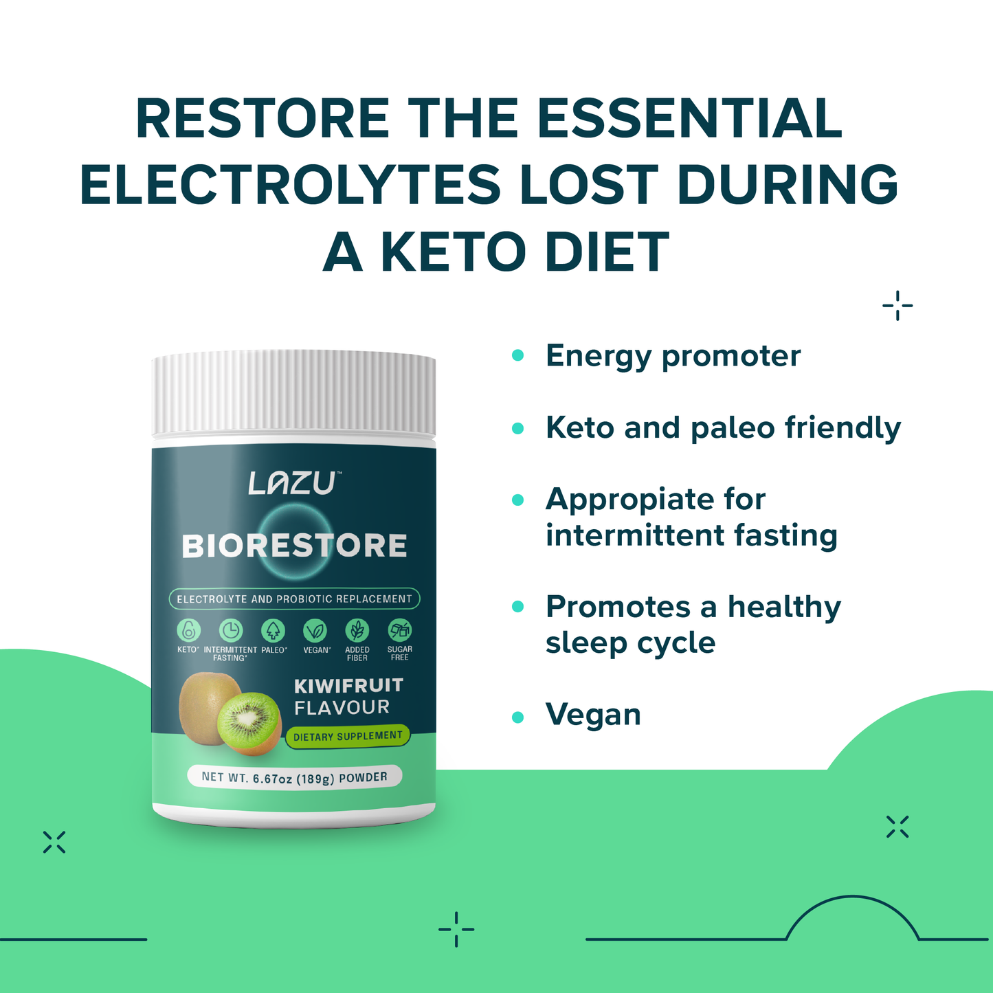 BIORESTORE - Electrolyte and Probiotic Replacement drink