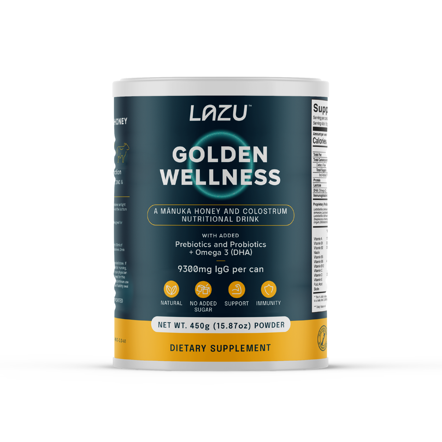 GOLDEN WELLNESS - A manuka Honey and Colostrum nutritional Drink